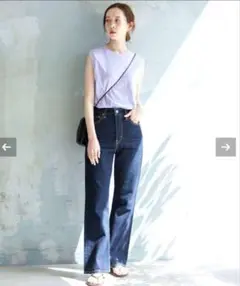 【Levi’s】SLOBE別注 MATH CLUB FLAREデニムパンツ　24