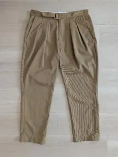 melple メイプル　ナイロンタックパンツ クロップド丈　size30