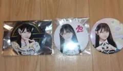 ☆AKB48 久保姫菜乃　缶バッジ3個☆