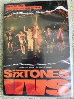 SixTONES VVS ライブ DVD 通常盤