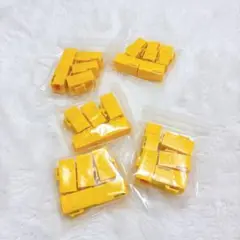 匿名配送❣️ RJ45 Cat6 キーストーンカプラー 25個パック　黄色