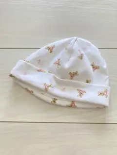 ラルフローレン ベビー 帽子 ピンク くま 未使用