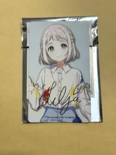 アイマス 学マス アトレアイマスショップ ブロマイド 葛城リーリヤ 箔押し レア