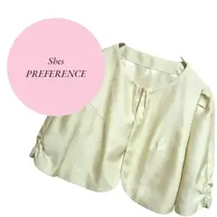 【Shes PREFERENCE】日本製♡ボレロフォーマル♡ 薄グリーン【38】