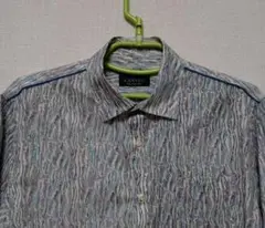 新品LANVIN COLLECTION 長袖シャツ、サイズＬ綿85毛１５％