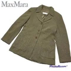 Max Mara マックスマーラ 白タグ ジャケット ハーフコート 42サイズ