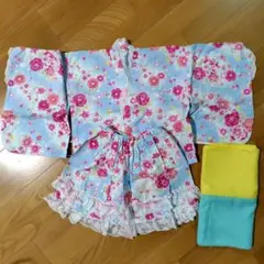 こども　ゆかたドレスセット 120