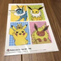 【ポケモン】シャワーズ&サンダース&ブースター　非売品　当選品　クリアファイル