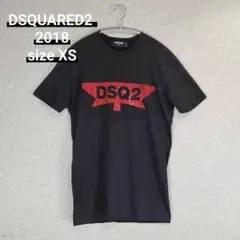 DSQUARED2 2018 logo S/S tee ディースクエアード