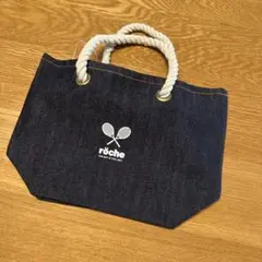 röche ローチェ デニムトートバッグ テニス