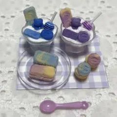 ♡ミニチュアカラフルスイーツセットNo.46