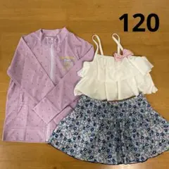 スイムウェア　120サイズ　ガールズ　西松屋