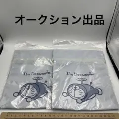 ★新品★ドラえもん アイムドラえもん巾着 ブルー 2点セット