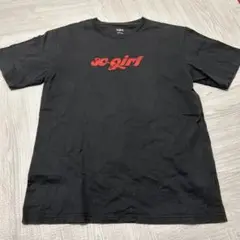 x-girl ブラック 半袖Tシャツ