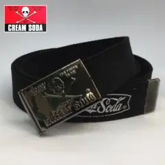 クリームソーダ　ニューロゴタイプ　バックル ☆Cream Soda☆ クリームソーダロゴ入りバックルの通販 by 大和