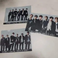 SnowMan SixTONES クリアファイル 3種類セット