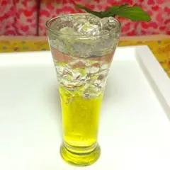 食品サンプル。レモンサワーカクテル