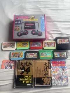 ファミコン互換機とゲームソフトセット