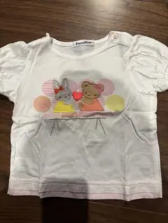 familiar ウサギとクマ Tシャツ