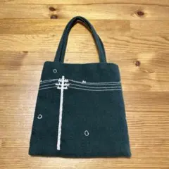 mina perhonen yukinohiハンドメイド ボディバッグ リネン麻 mina perhonen yukinohiハンドメイド ボディバッグ リネン麻