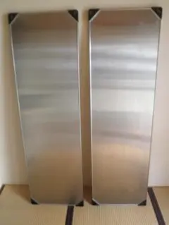 スーパーエレクター ステンレス ソリッドシェルフ2枚 幅1519×奥行461mm