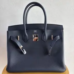 Hermesエルメス バーキン30 ブルーニュイ