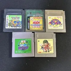 ゲームボーイ ソフト 5本セット
