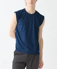 adidas ノースリーブ L アディダス dark blue 新品 Men