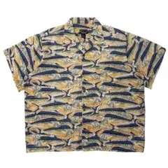 激XL 90s Patagonia パタロハ シイラ アロハ シャツ マヒマヒ