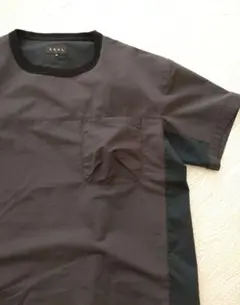 EKAL ブレサブルプルオーバーシャツ　ブラック