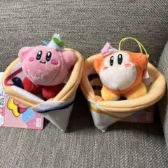 【新品未使用:.タグ付】星のカービィ クレープマスコット　2種セット