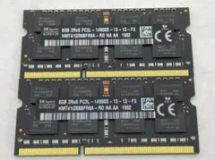 値下げ 16GB ノートPCメモリ PC3L-14900S 8GB x2枚