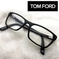 美品✨TOM FORD ブラック スクエア ユニセックス メガネ