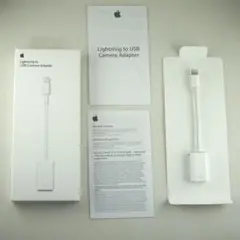 Apple 【純正】 ライトニング - USBカメラアダプタMD821AM/A