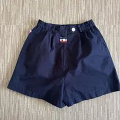 レディース　ショートパンツ　ネイビー
