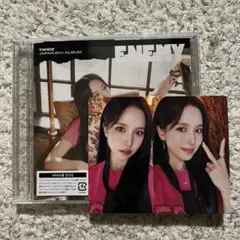 TWICE ENEMY MINA盤 ミナ盤 CD・トレカ2枚セット②