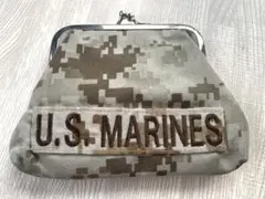 【美品】　海兵隊　USA がま口　財布