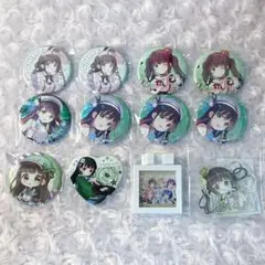 ごちうさ　千夜　缶バッジ　アクスタ　まとめ売り　銀河特急ラビットハウス　アトレ