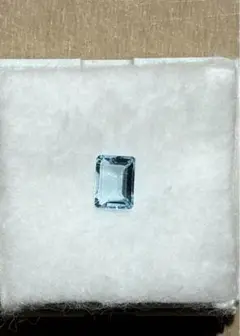 アクアマリン　エメラルドカット1.2ct