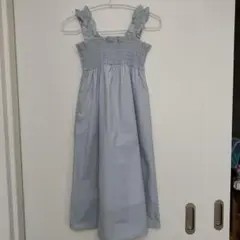 ✰ＧＵ✰ 水色ノースリーブワンピース