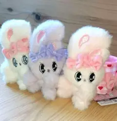 ESTHER BUNNY エスターバニーぬいぐるみ付き小物入れ 全種セット　一