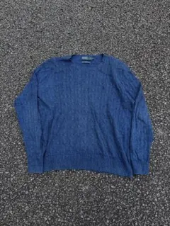 90s〜 ralph lauren ニット　100%シルク ラルフローレン