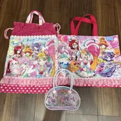【トロピカルージュプリキュア】バッグ　　3点まとめ売り