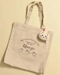 ちいかわ honeys トートバッグ マスコット付き うさぎ