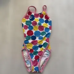 arena 水着 女の子用 R140 水玉模様