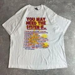 フルーツオブザルーム 90s Vintage BEST メッセージT ユーモア