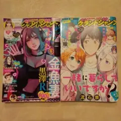 グランドジャンプめちゃ6月号・グランドジャンプ21号表紙金魚妻DJ妻黒澤R流石景
