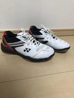 YONEX バドミントンシューズ ホワイト/ブラック/レッド( 25 cm)