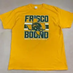 ノースダコタ州立大学 カレッジTシャツ イエロー チームロゴ NDSU