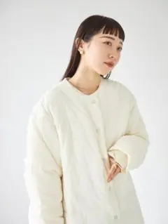 《used》TODAYFUL CollarlessQuiltingBlouson